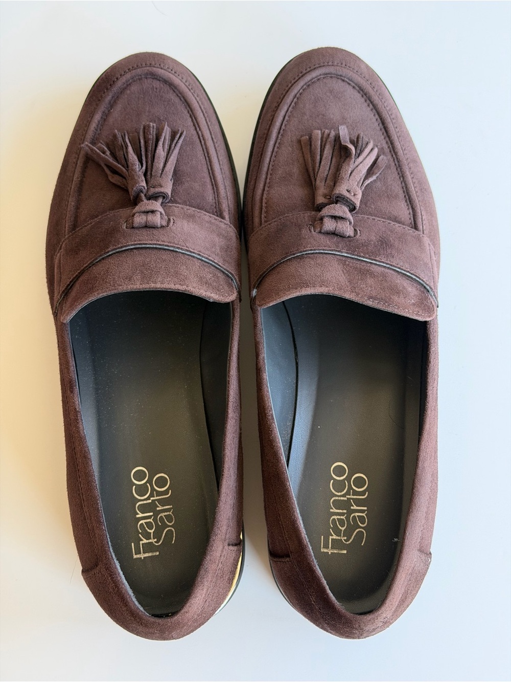Franco Sarto Carolyn Tassel Loafer - Hickory Dark Brown Size 10 Women’s - Picture 3 of 9
